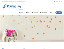 Tablet Screenshot of printingjay.com